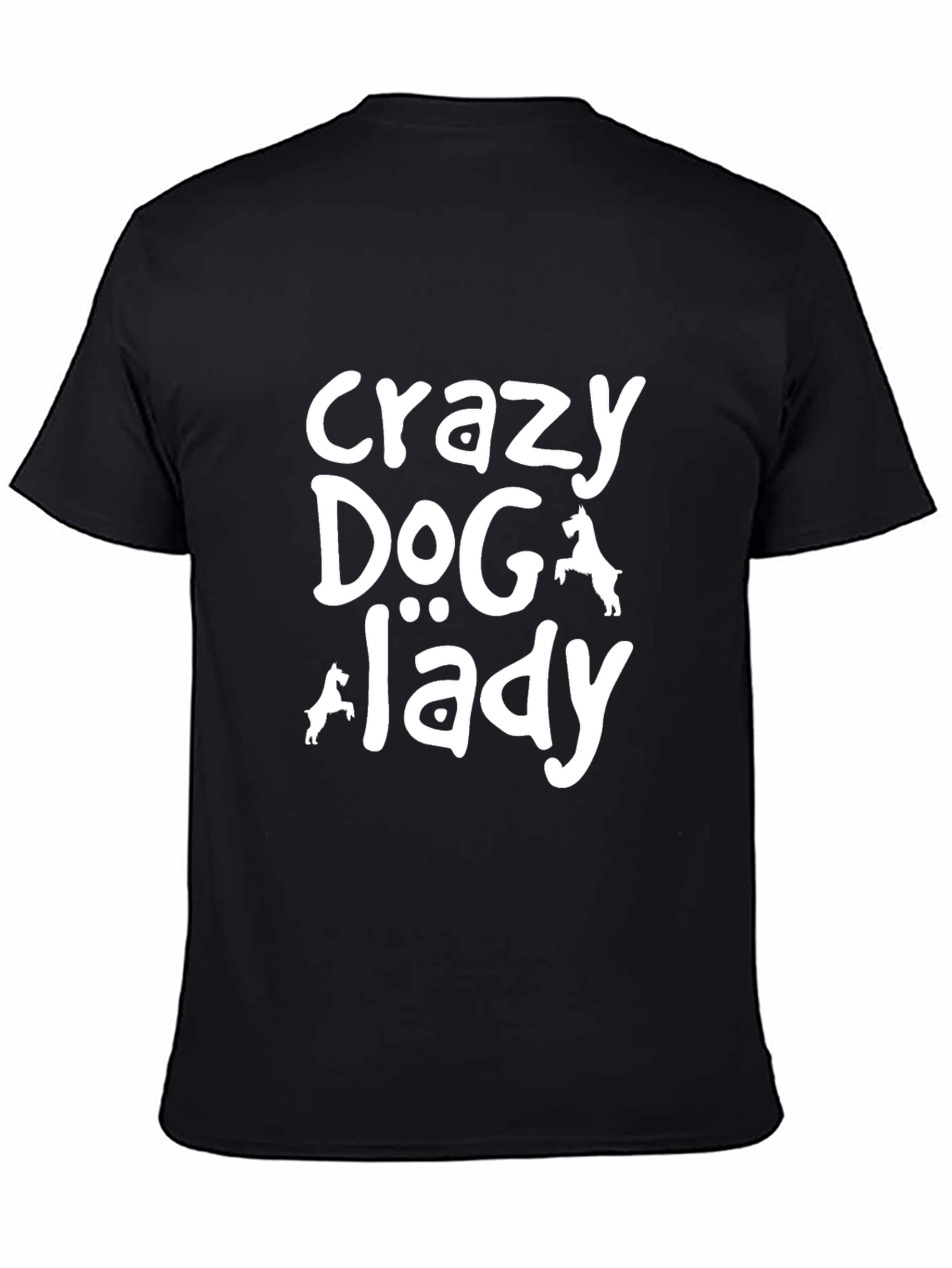 Crazy Dog Lady T-Shirt Cute Dog Lover Tee