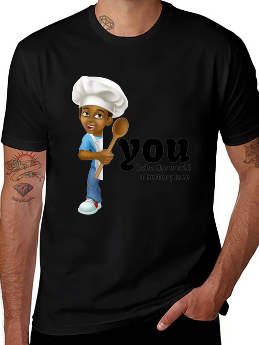 Baker Graphic Tee - You Bake the World Better Place