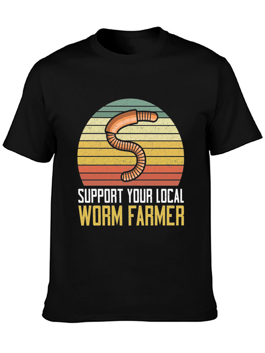 Support Local Worm Farmer T-Shirt