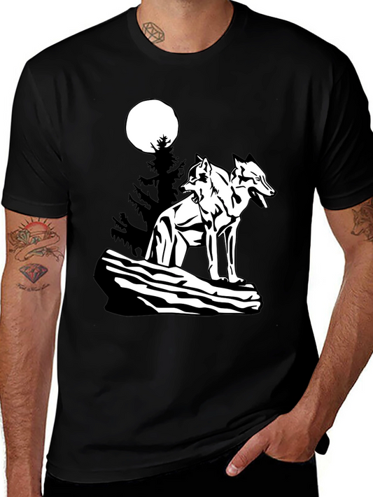 Two-Headed Wolf Moon Graphic Tee