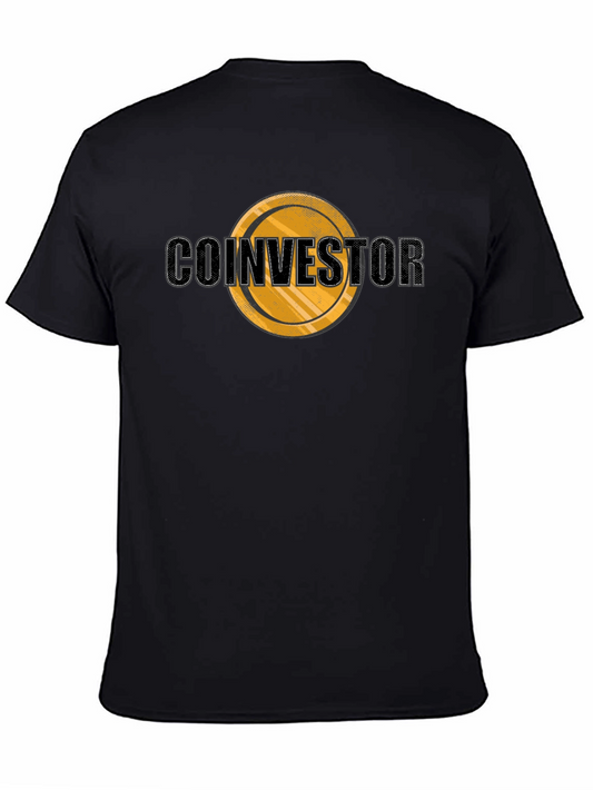 Coinvestor Graphic Tee - Black Crypto Shirt
