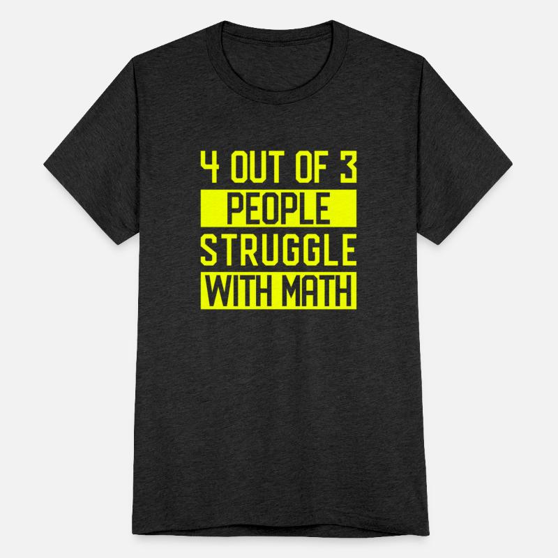 4 out of 3 people struggle with math