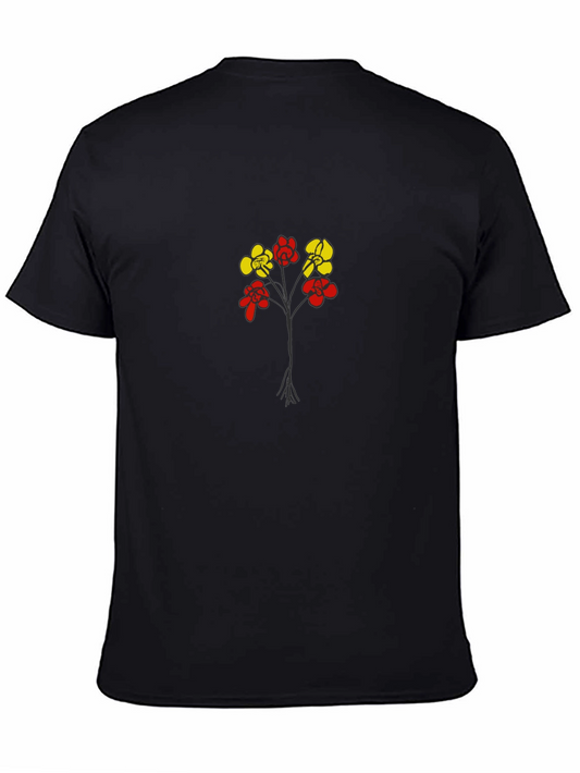 Floral Graphic Tee - Modern Casual Wear