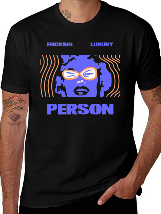 Fucking Luxury Person Graphic Tee - Black