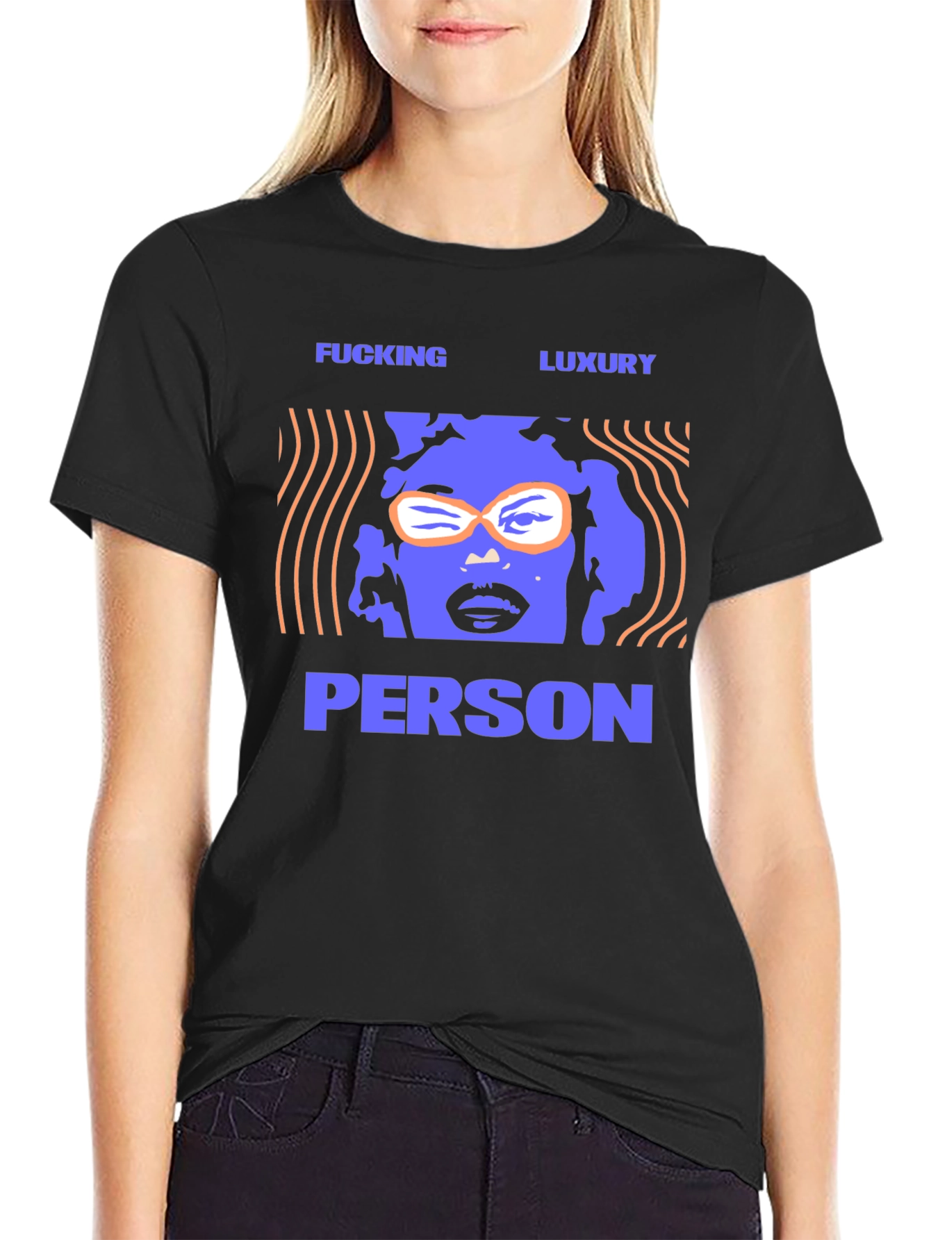 Fucking Luxury Person Graphic Tee - Black