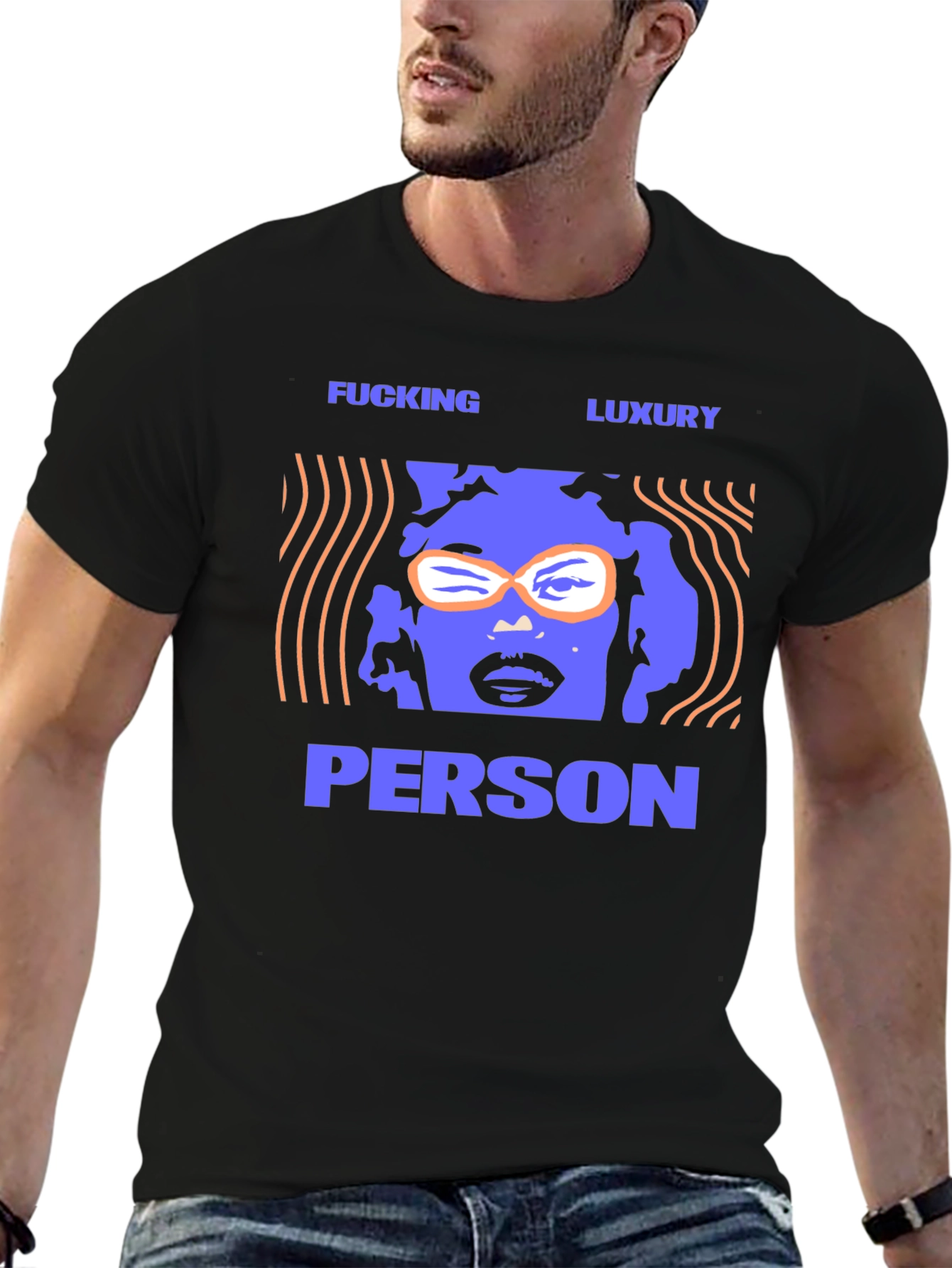 Fucking Luxury Person Graphic Tee - Black
