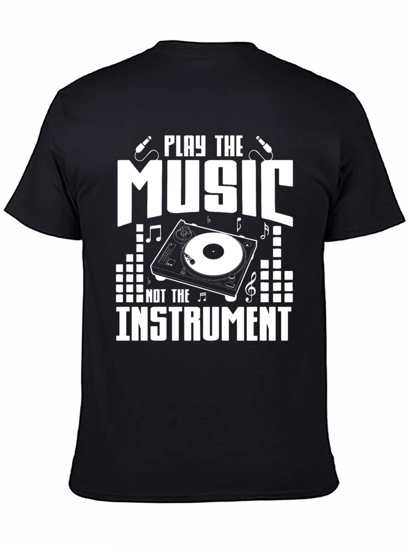 Play the Music Graphic T-Shirt