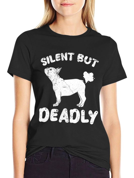 Silent But Deadly Dog T-Shirt - Funny Pet Lover Tee