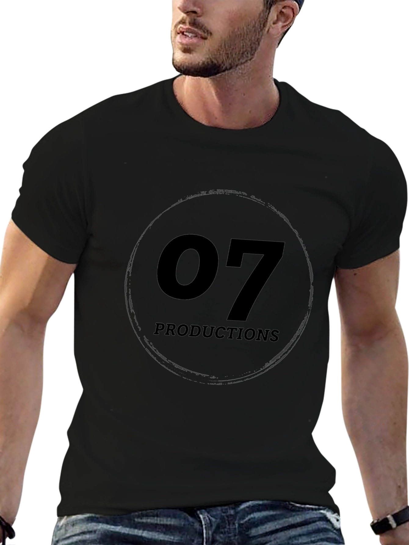 07 Productions Black T-Shirt