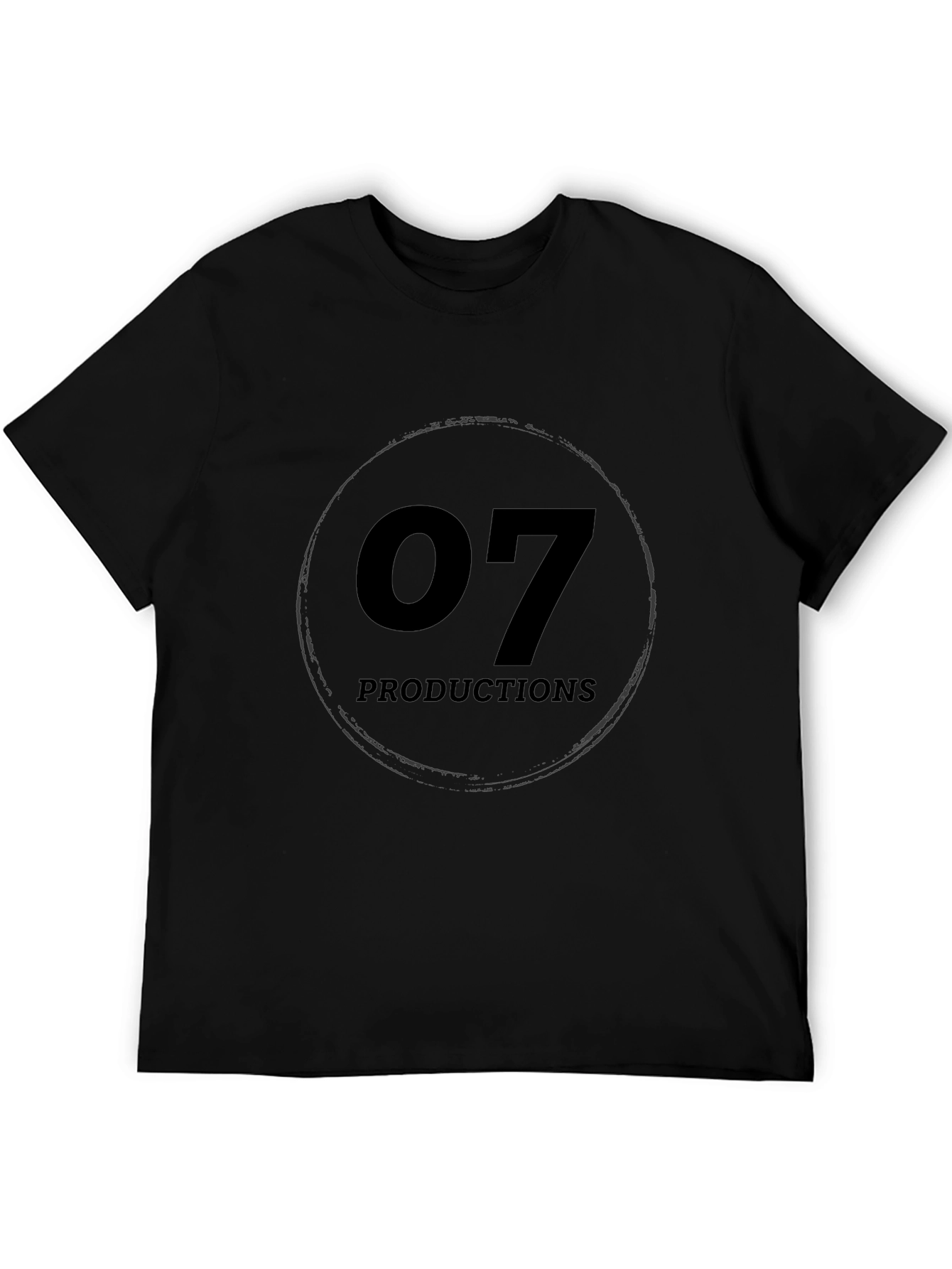07 Productions Black T-Shirt