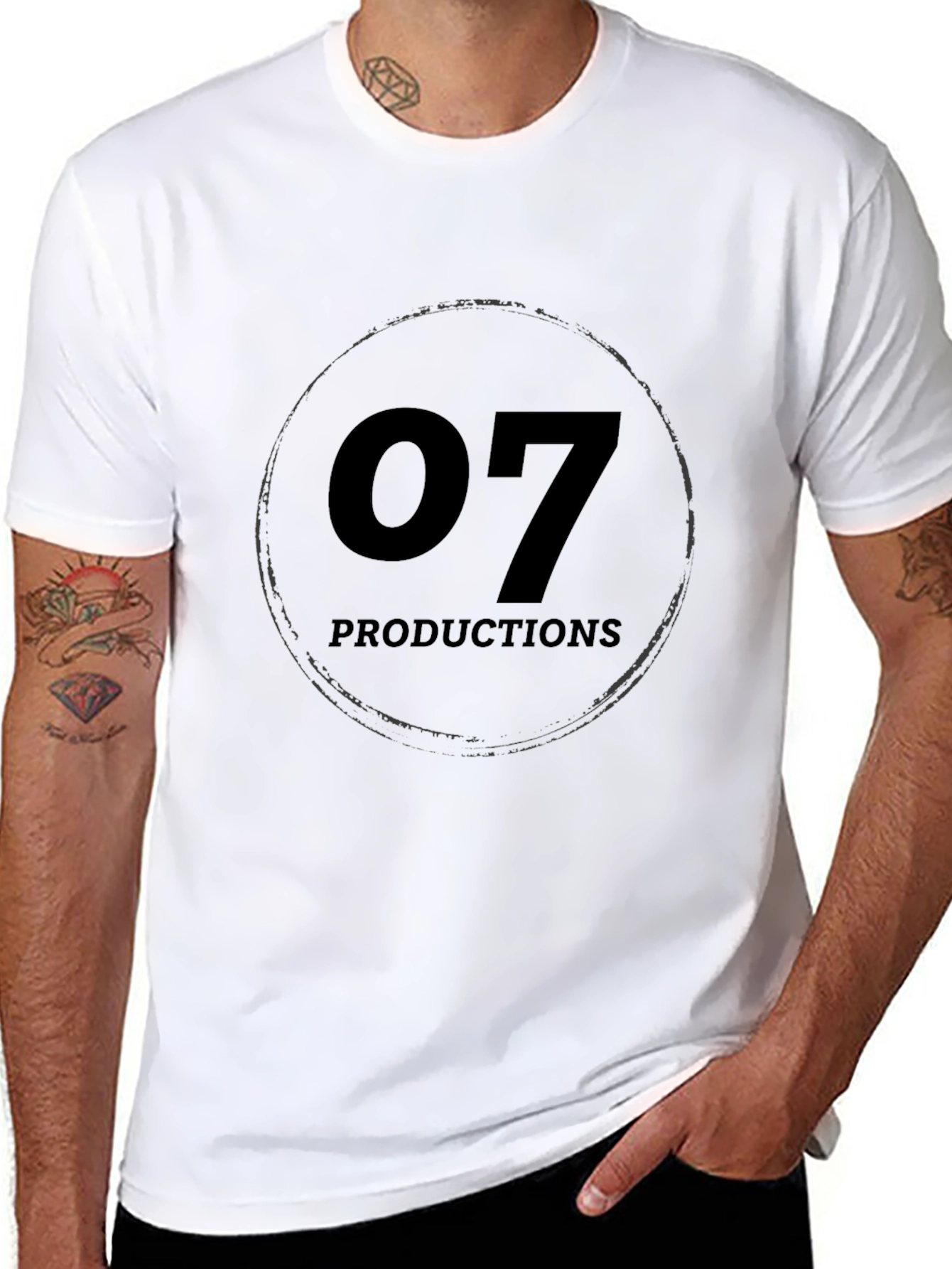 07 Productions Black T-Shirt