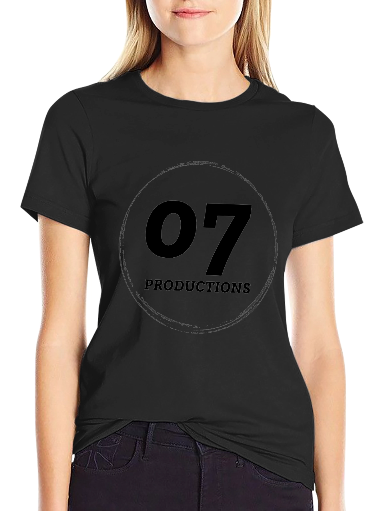 07 Productions Black T-Shirt