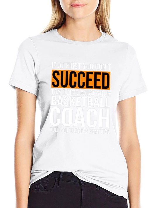 Basketball Coach T-Shirt - Funny Graphic Tee