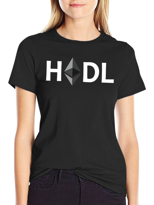 HODL Ethereum Crypto T-Shirt - Black