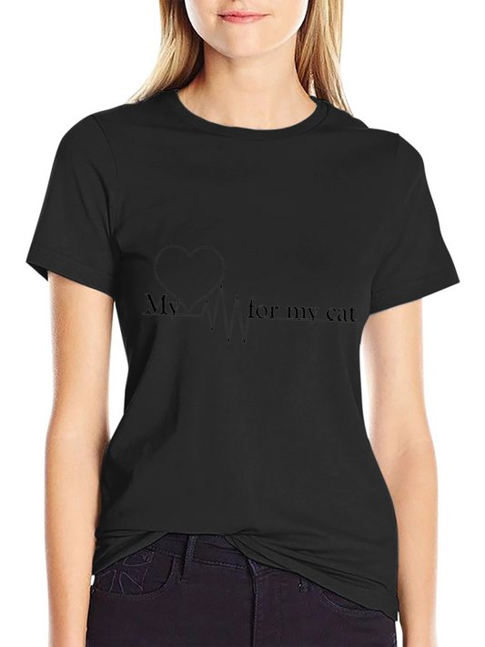 My Heart for My Cat Graphic Tee