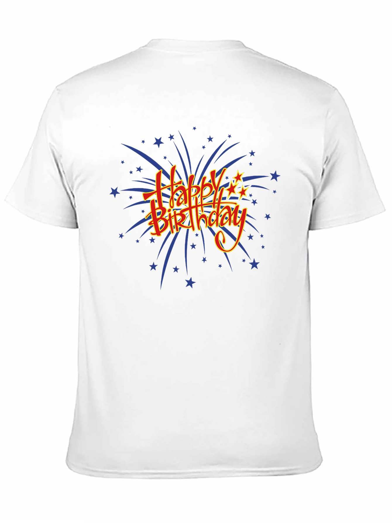 Happy Birthday Graphic T-Shirt - Black