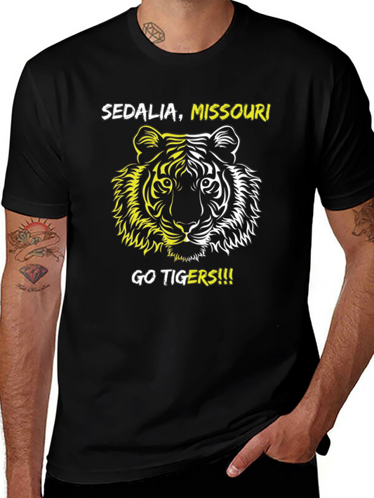 Sedalia Missouri Tigers Graphic T-Shirt