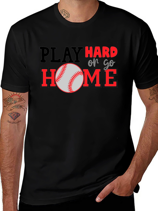 Play Hard Baseball Graphic Tee