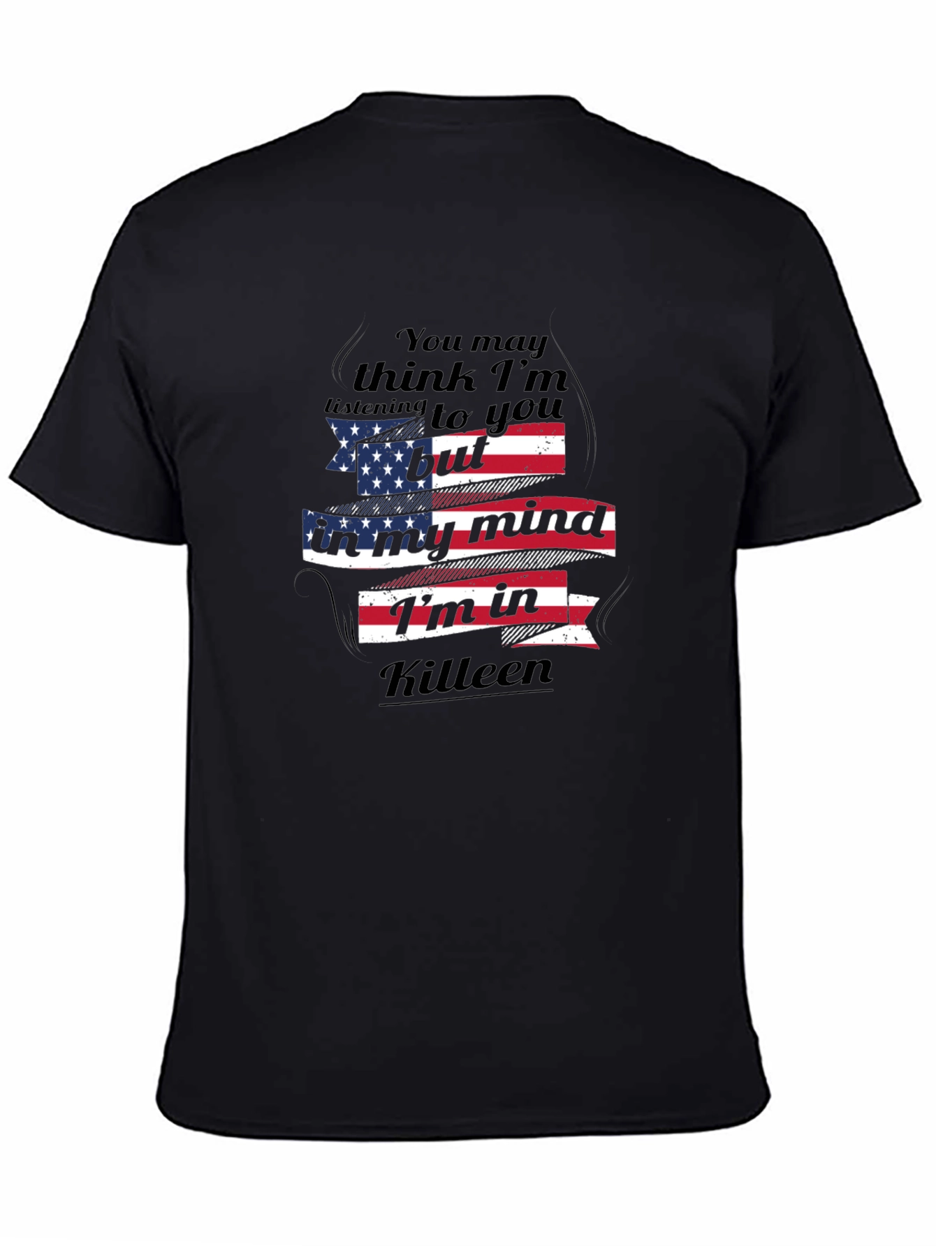 Killeen Mind T-Shirt - American Flag Design