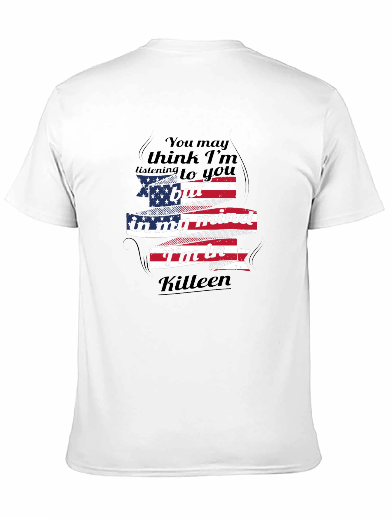 Killeen Mind T-Shirt - American Flag Design