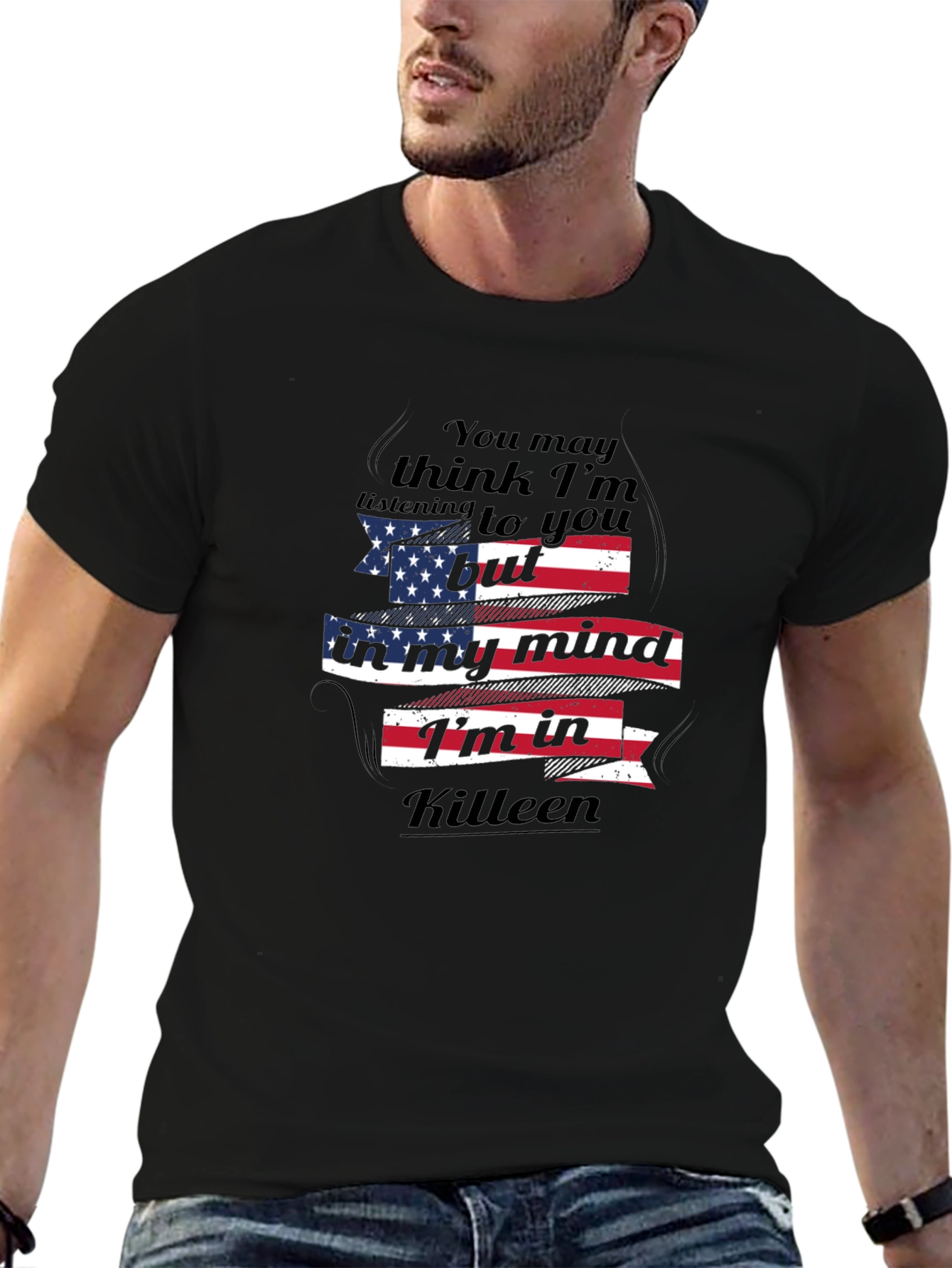Killeen Mind T-Shirt - American Flag Design