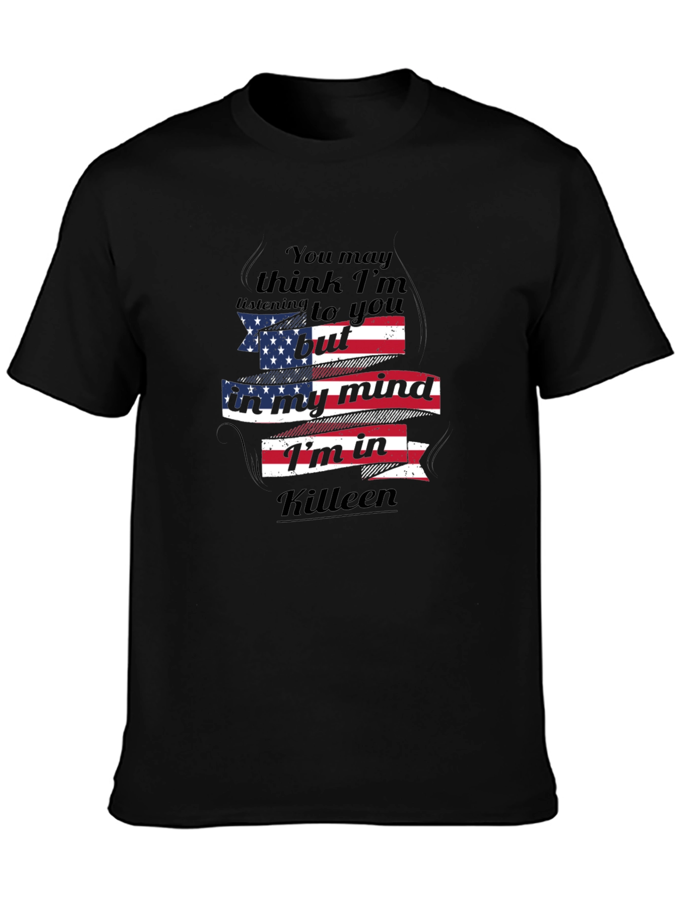 Killeen Mind T-Shirt - American Flag Design