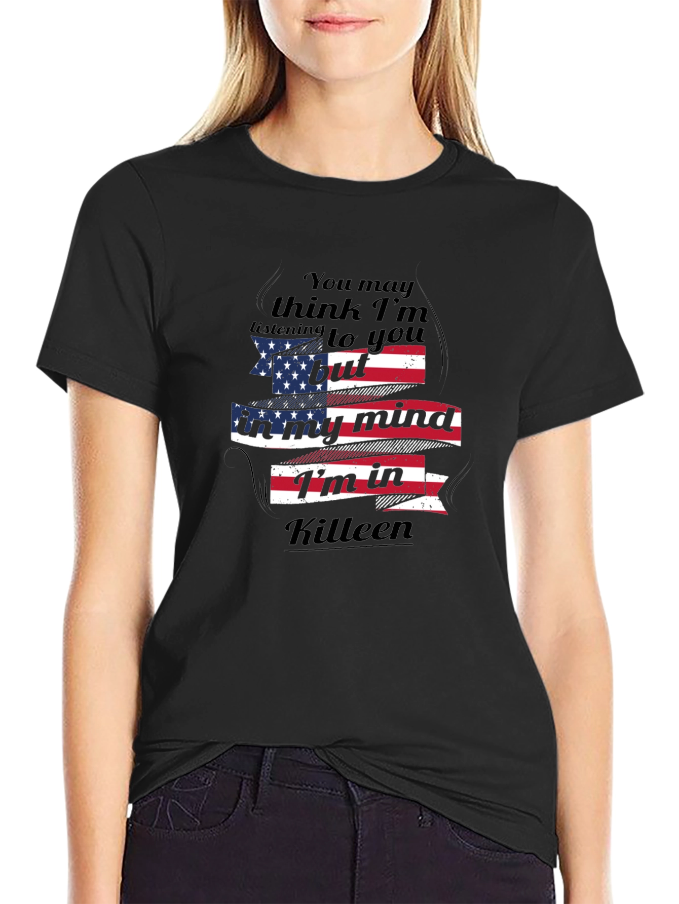 Killeen Mind T-Shirt - American Flag Design