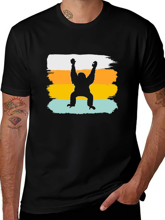 Retro Orangutan T-Shirt - Vintage Style Ape Tee