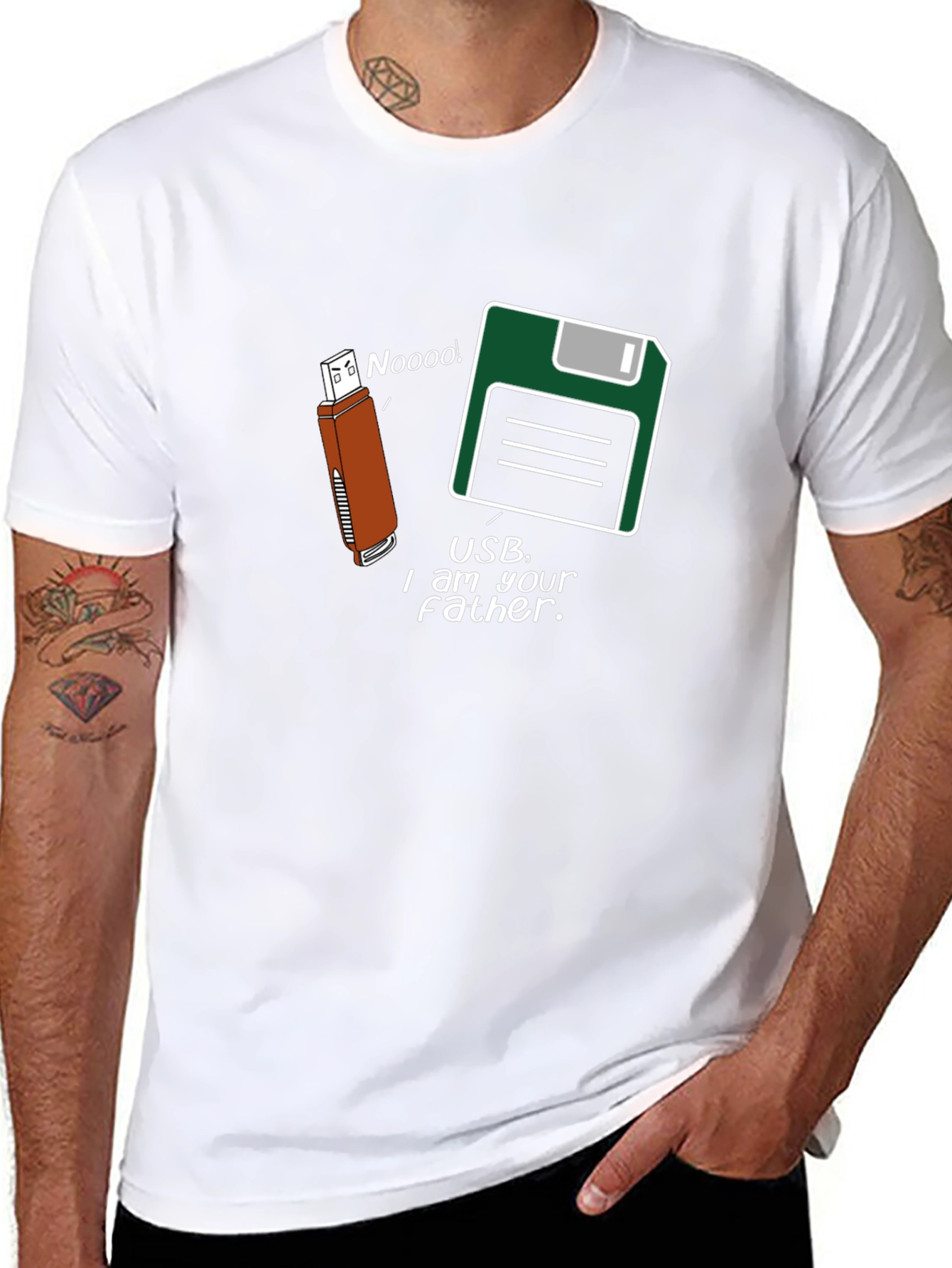 Funny USB Drive T-Shirt - I am Your Father!