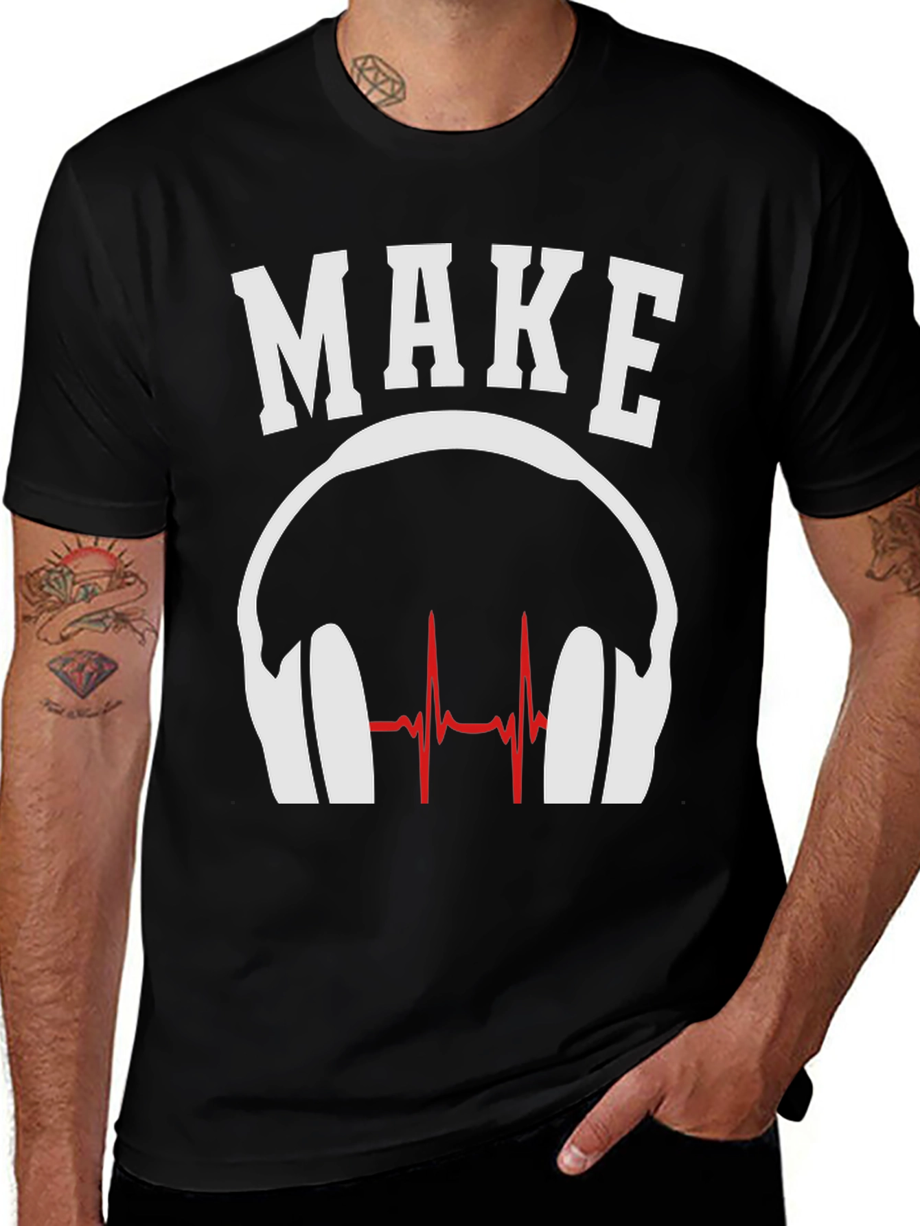 DJ Heartbeat T-Shirt - Make Music