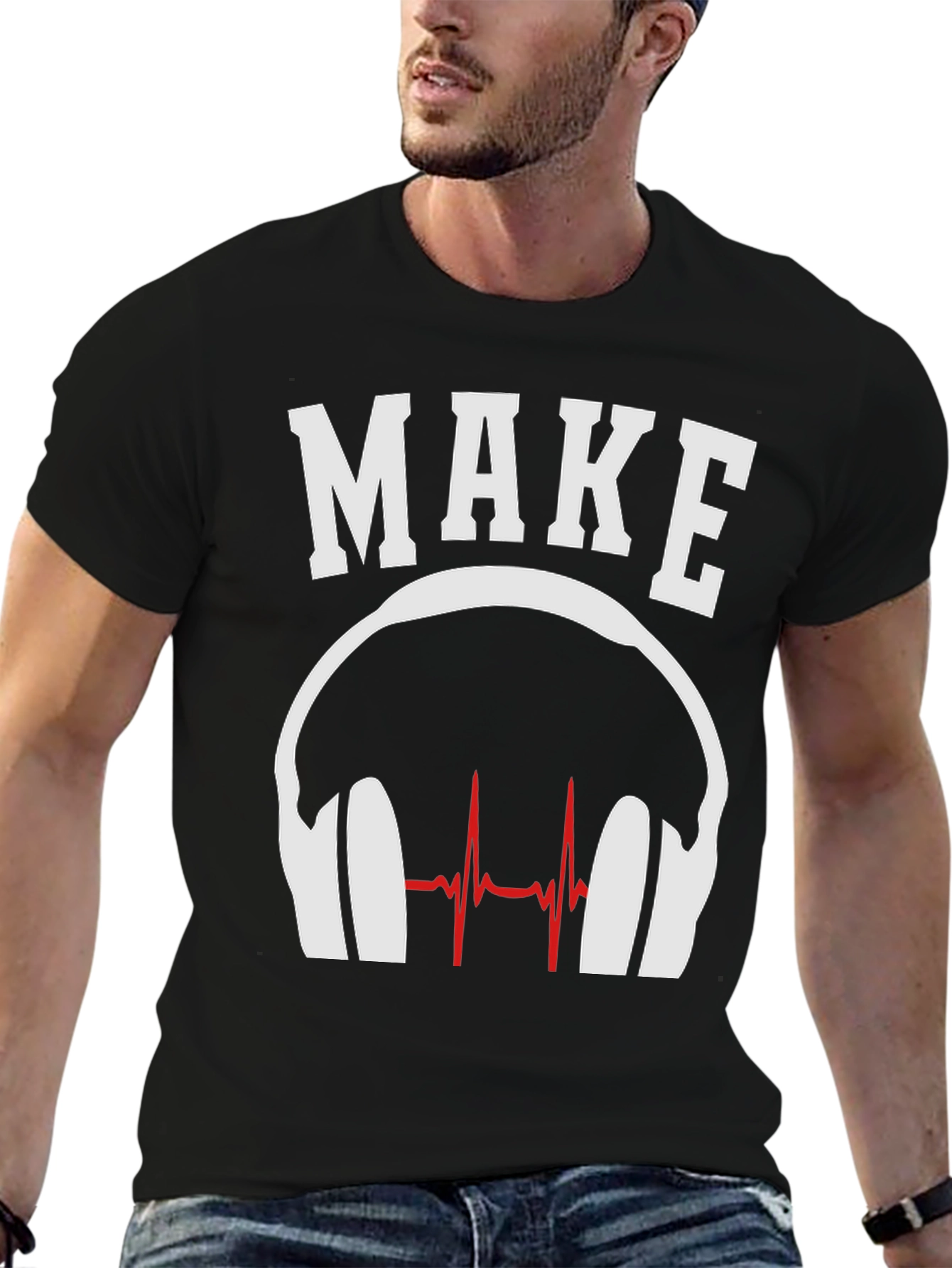 DJ Heartbeat T-Shirt - Make Music