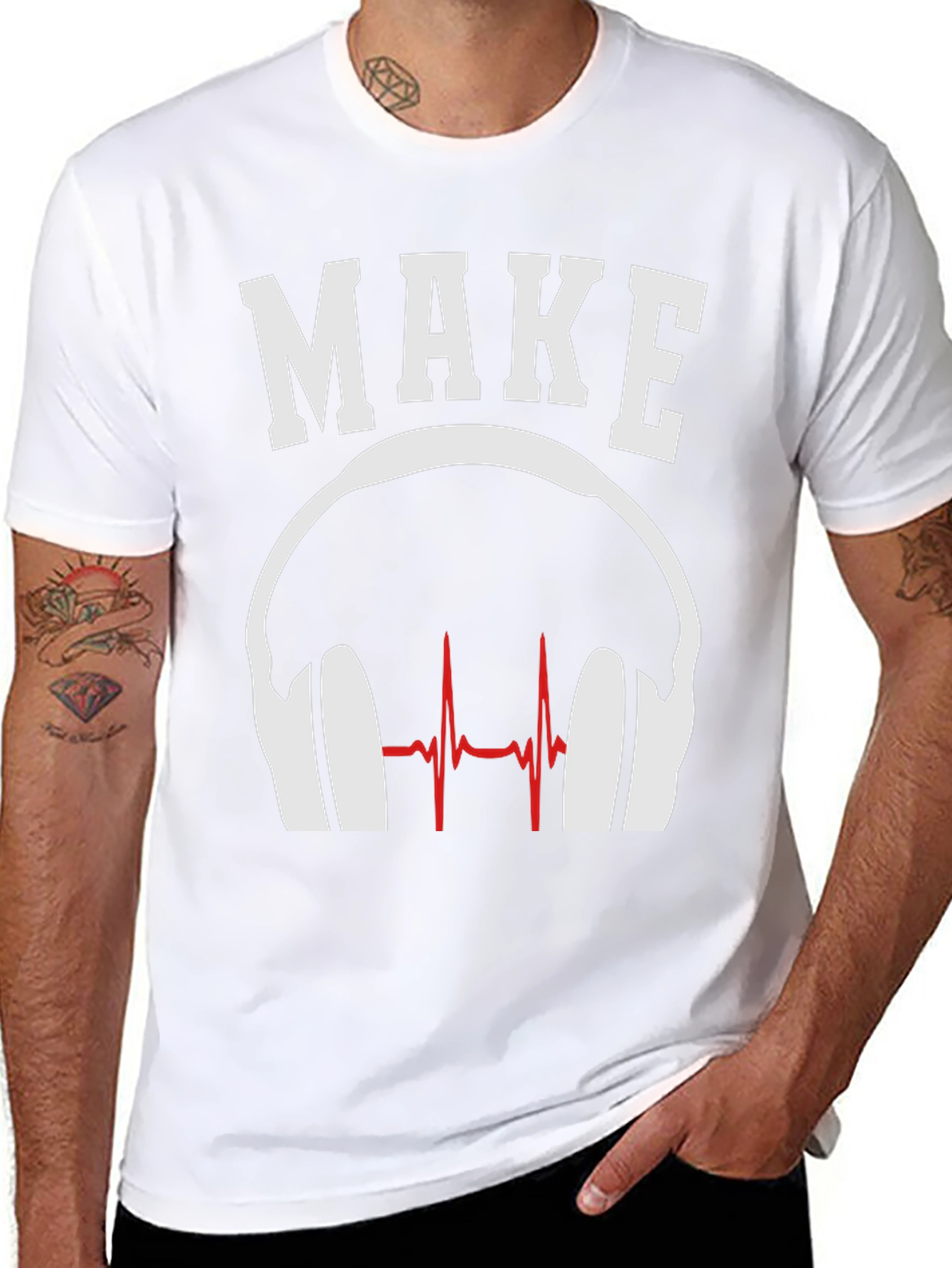 DJ Heartbeat T-Shirt - Make Music