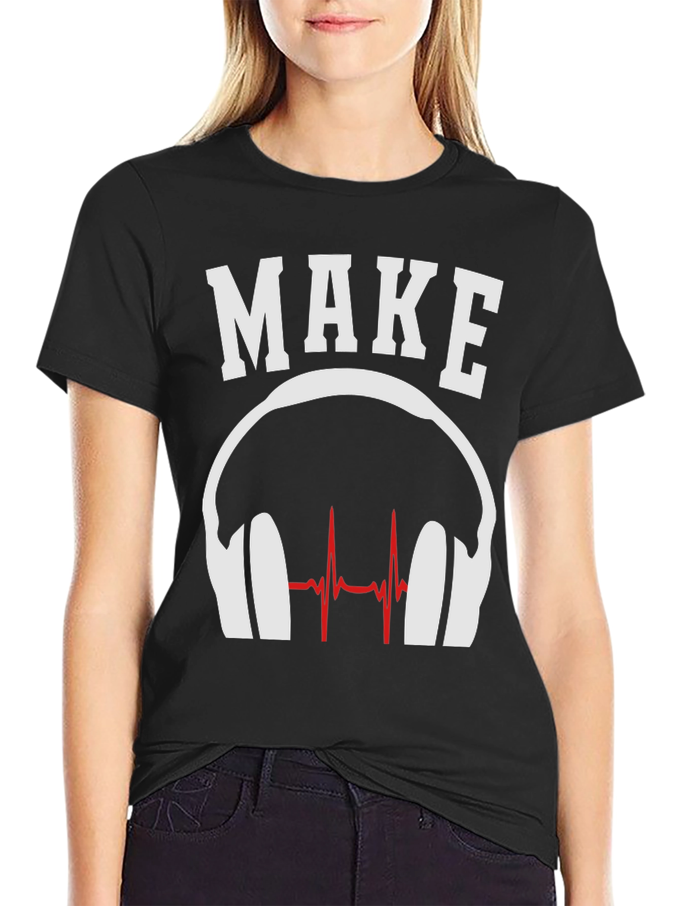DJ Heartbeat T-Shirt - Make Music