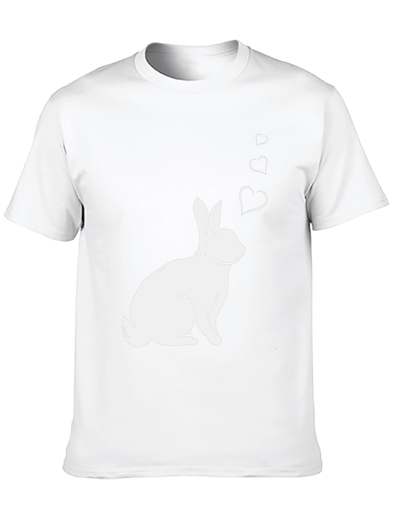 Rabbit Love T-Shirt - Cute Bunny Graphic Tee