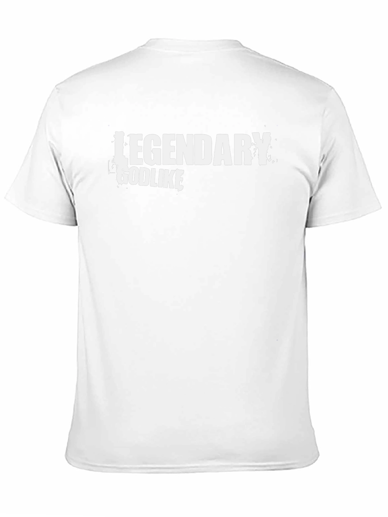 Legendary Godlike Graphic Black T-Shirt