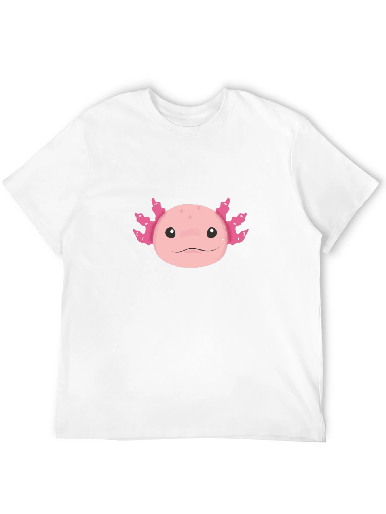 Axolotl Graphic Tee - Black Unisex T-Shirt
