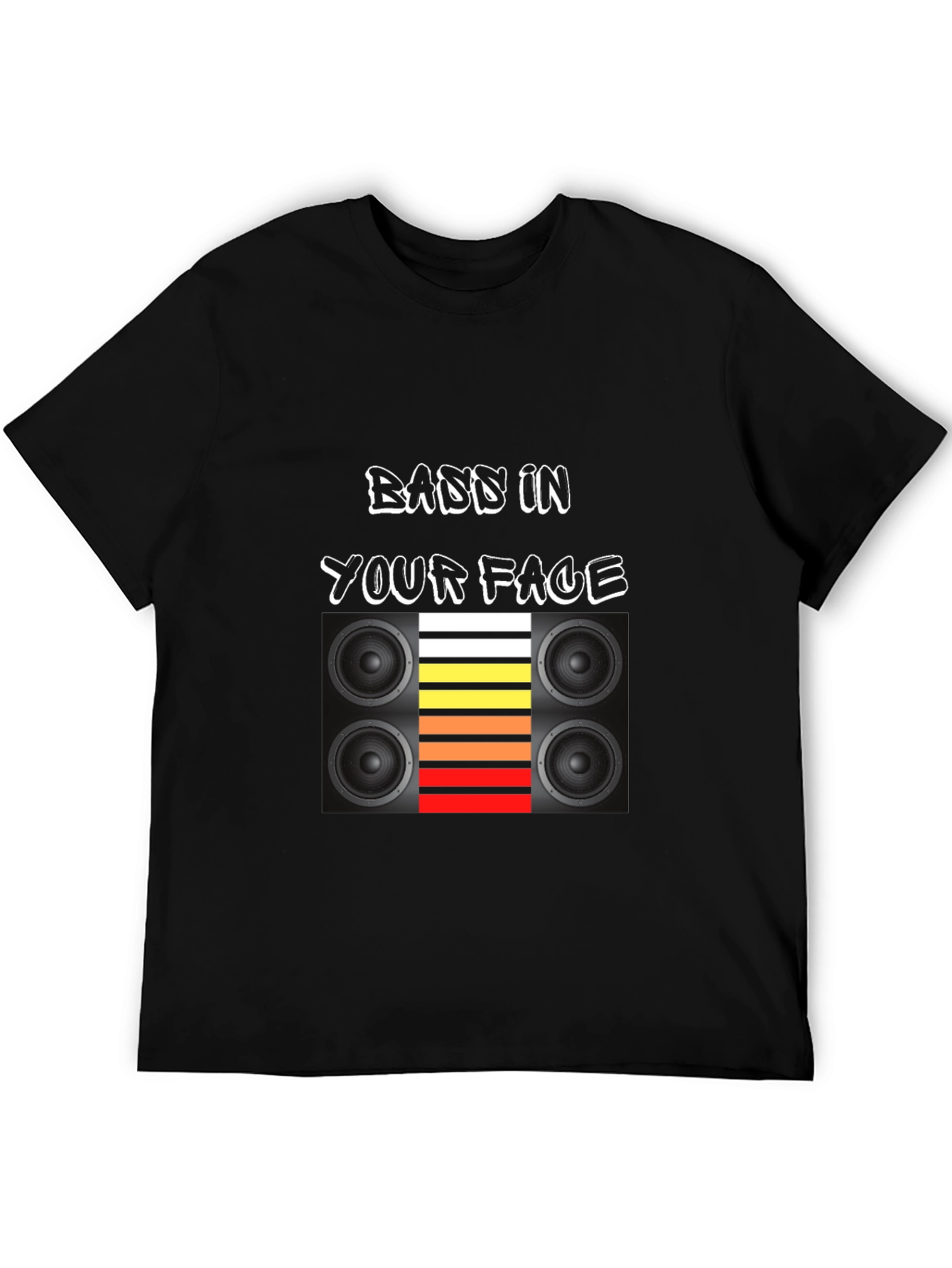 Bass In Your Face T-Shirt - Bold Graphic Tee