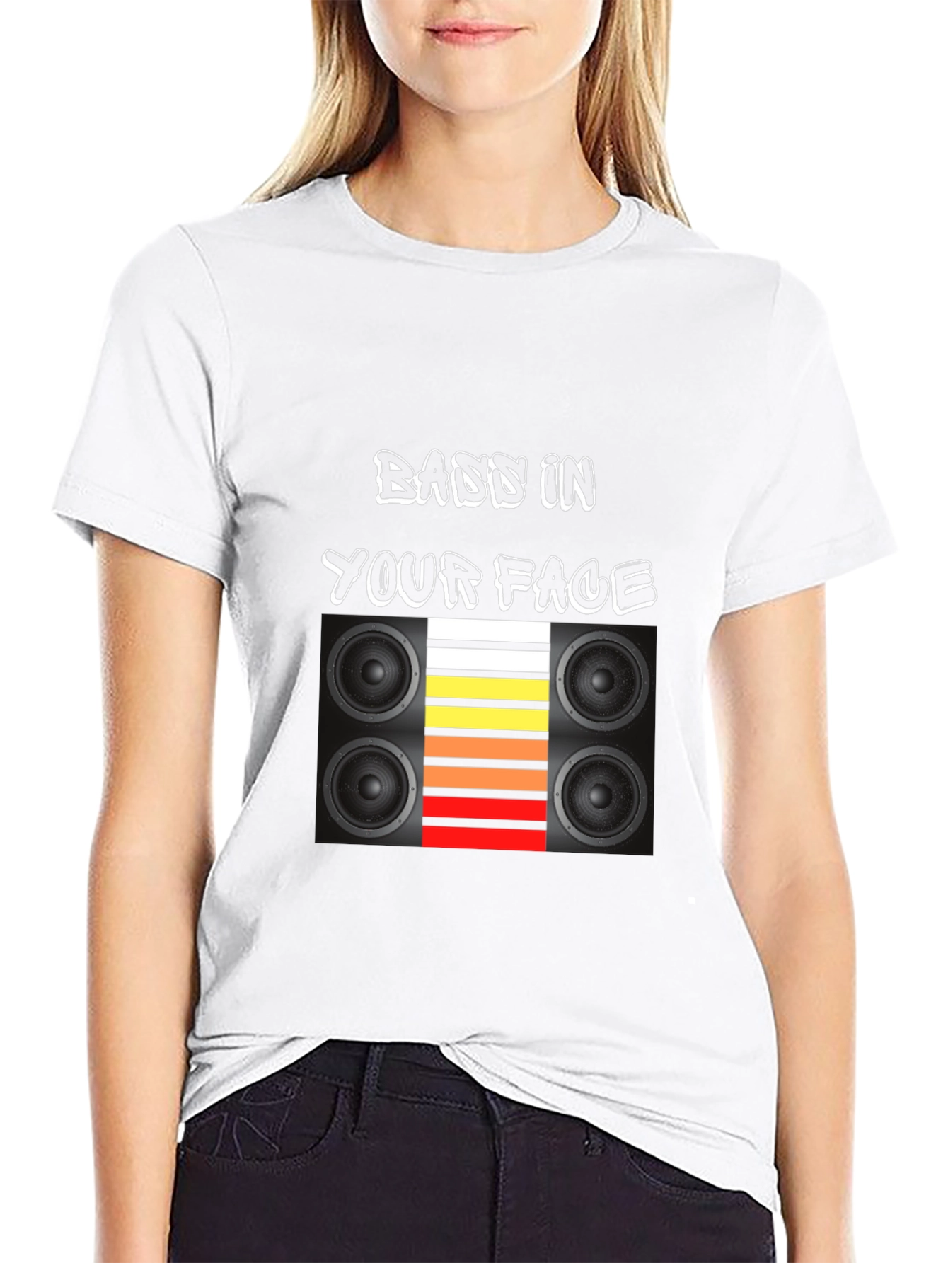 Bass In Your Face T-Shirt - Bold Graphic Tee