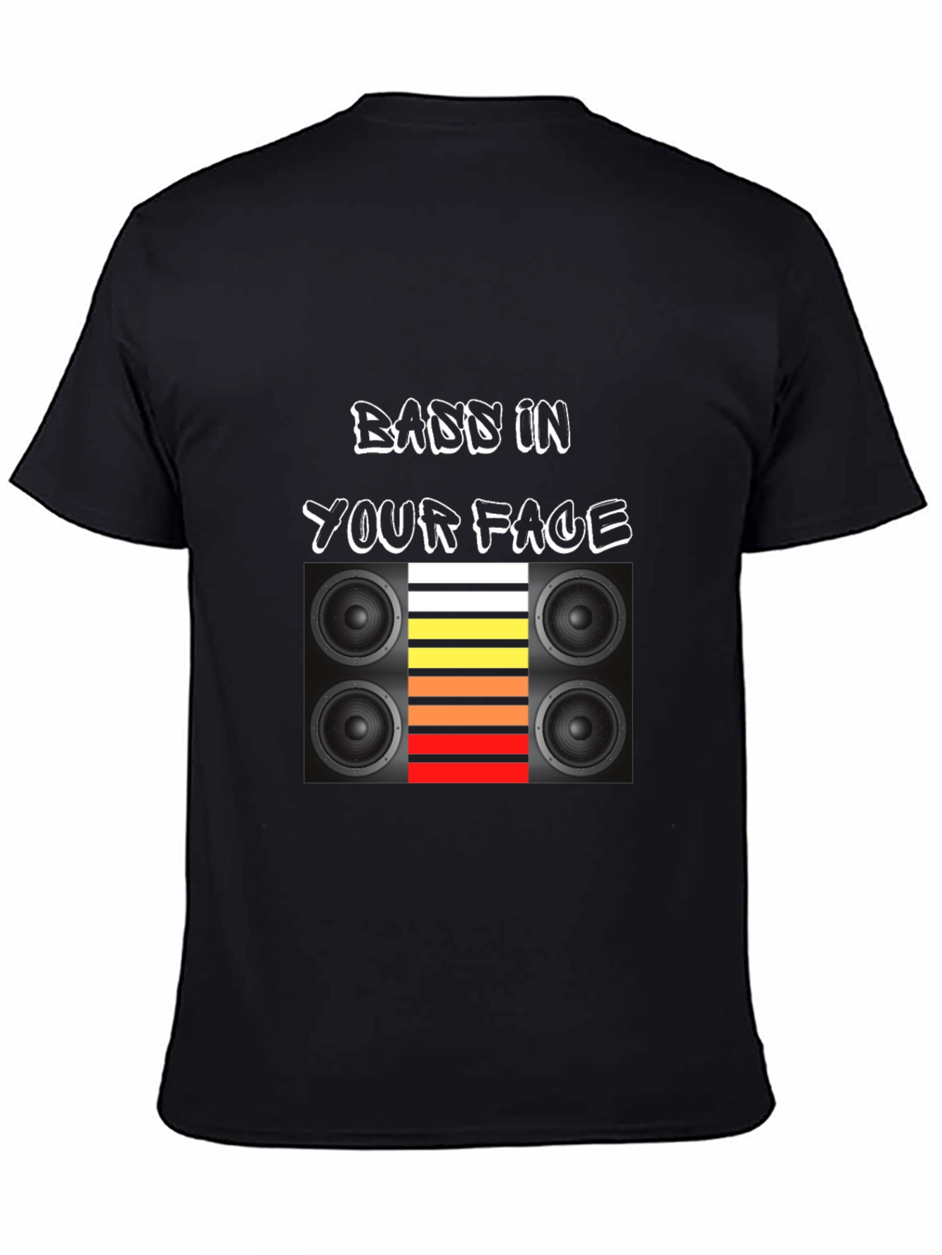 Bass In Your Face T-Shirt - Bold Graphic Tee