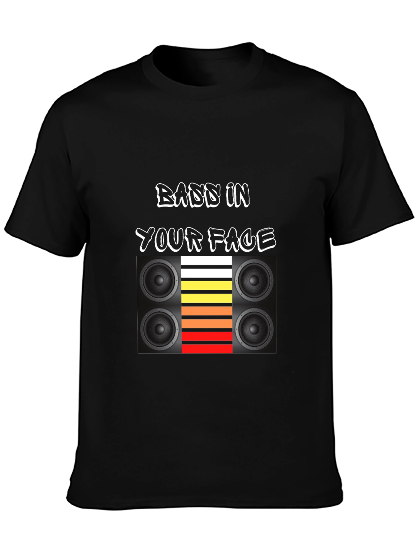 Bass In Your Face T-Shirt - Bold Graphic Tee