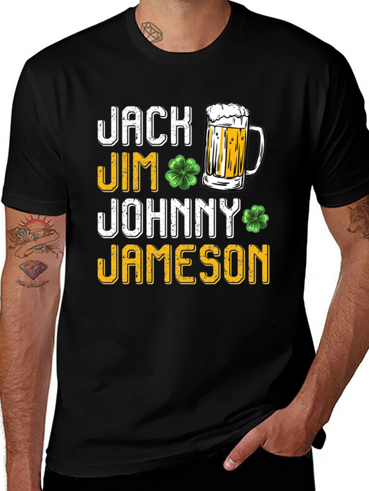 Jack Jim Johnny Jameson St. Patricks Day T-Shirt