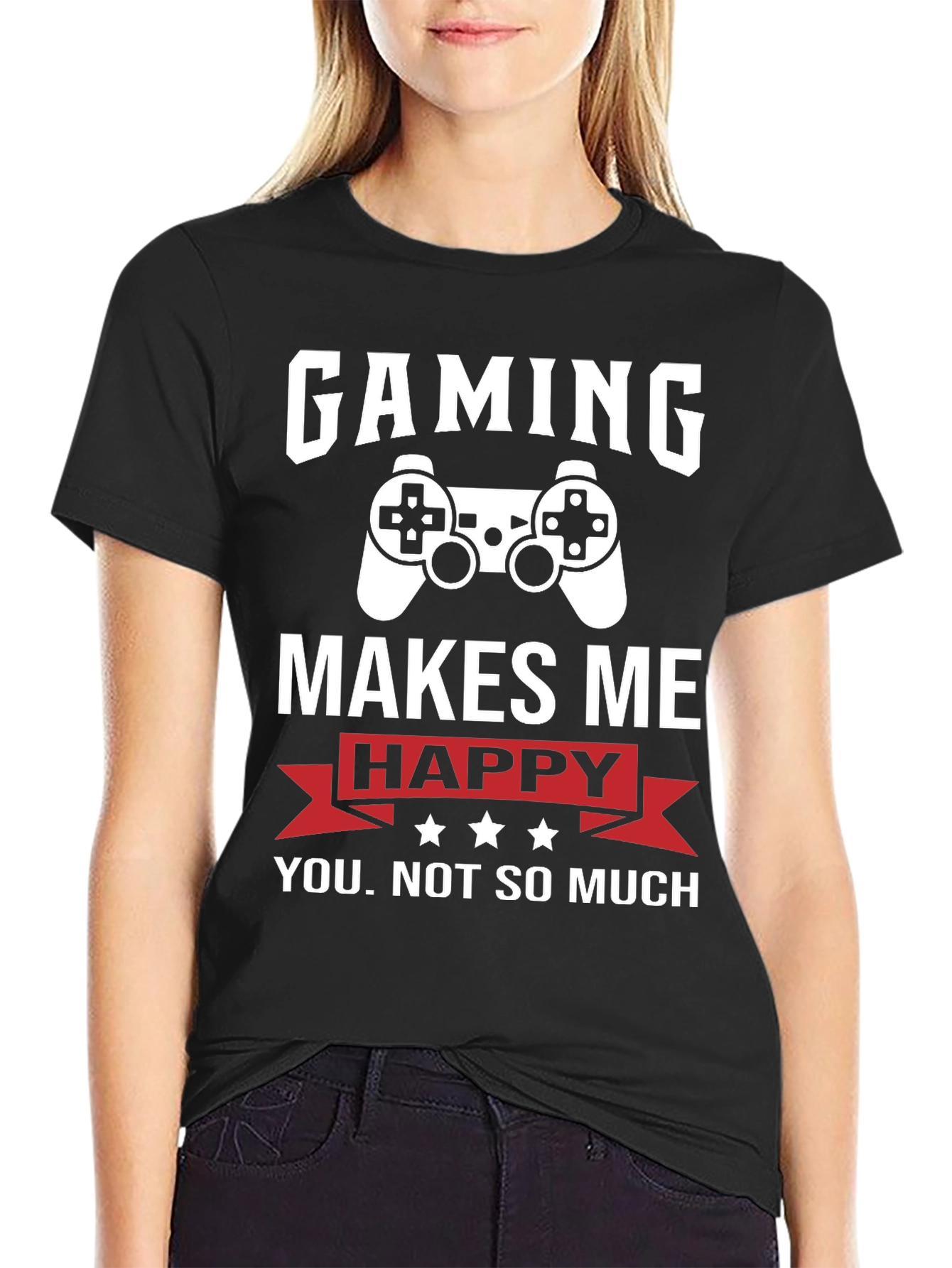 Gaming Makes Me Happy T-Shirt