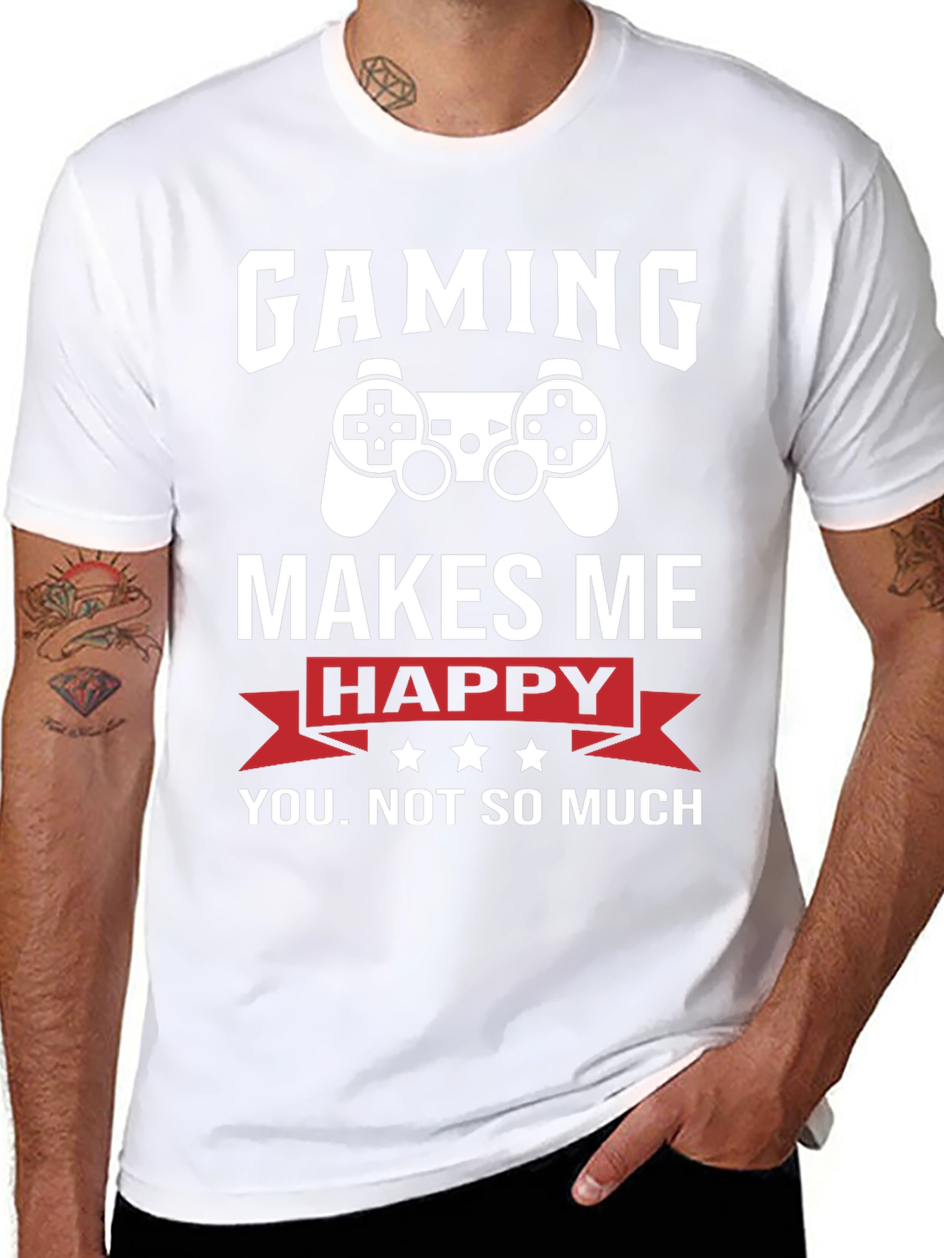 Gaming Makes Me Happy T-Shirt