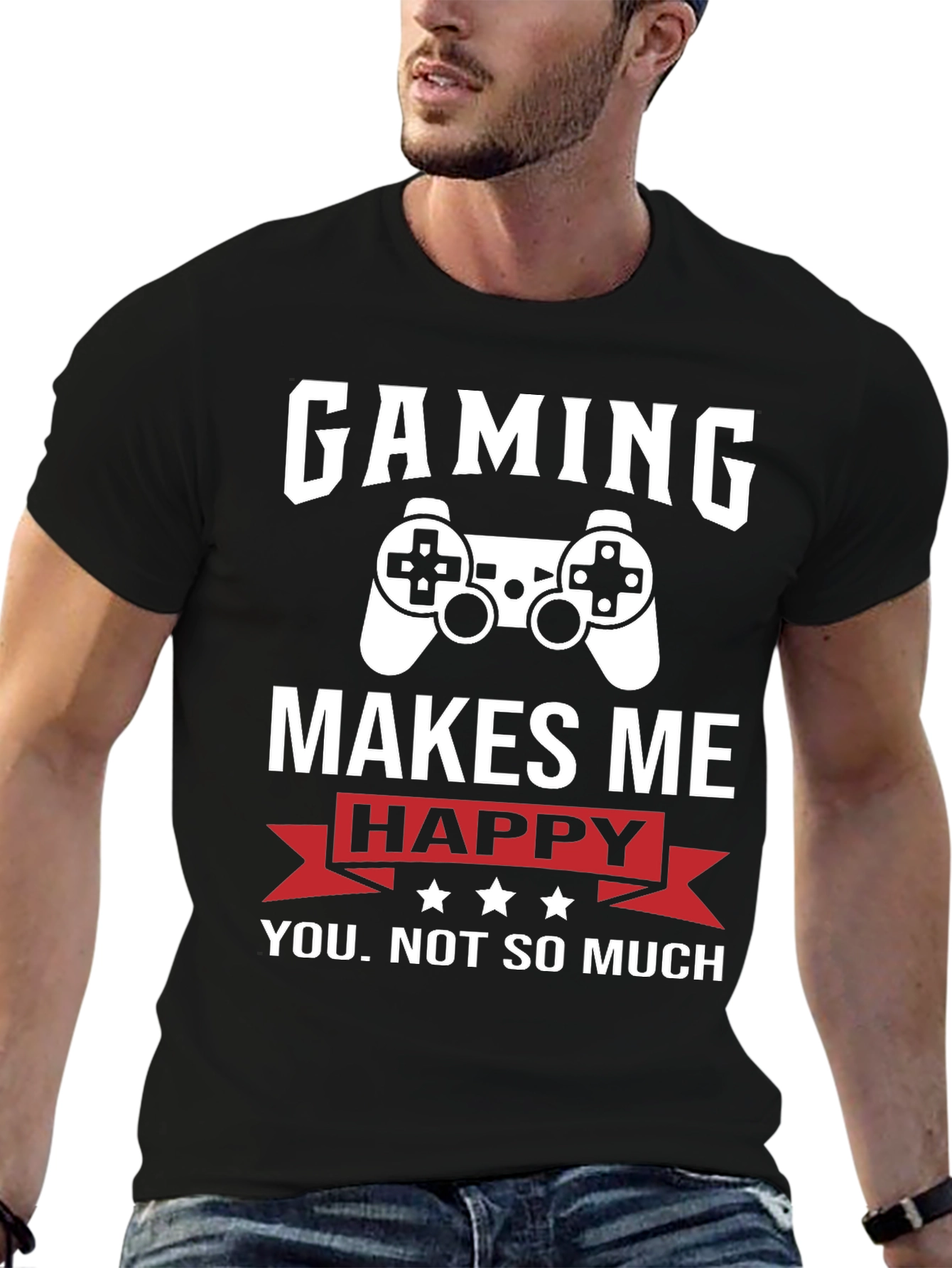 Gaming Makes Me Happy T-Shirt