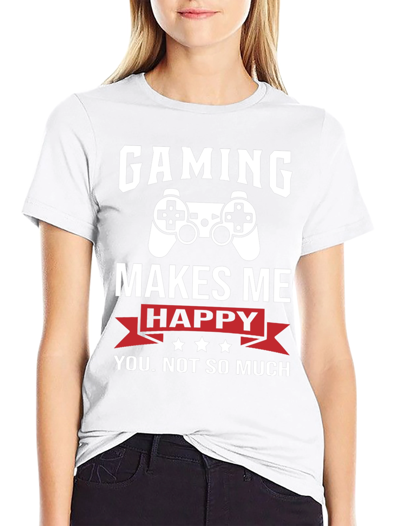 Gaming Makes Me Happy T-Shirt