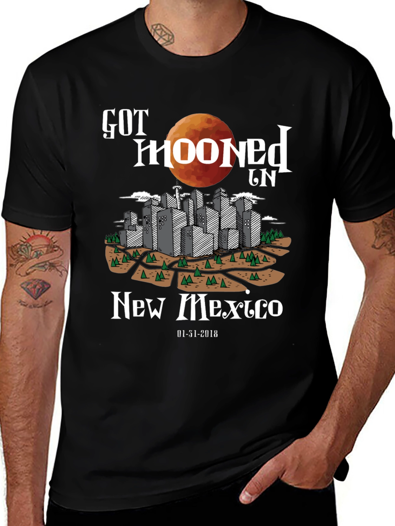 Got Mooned in New Mexico T-Shirt