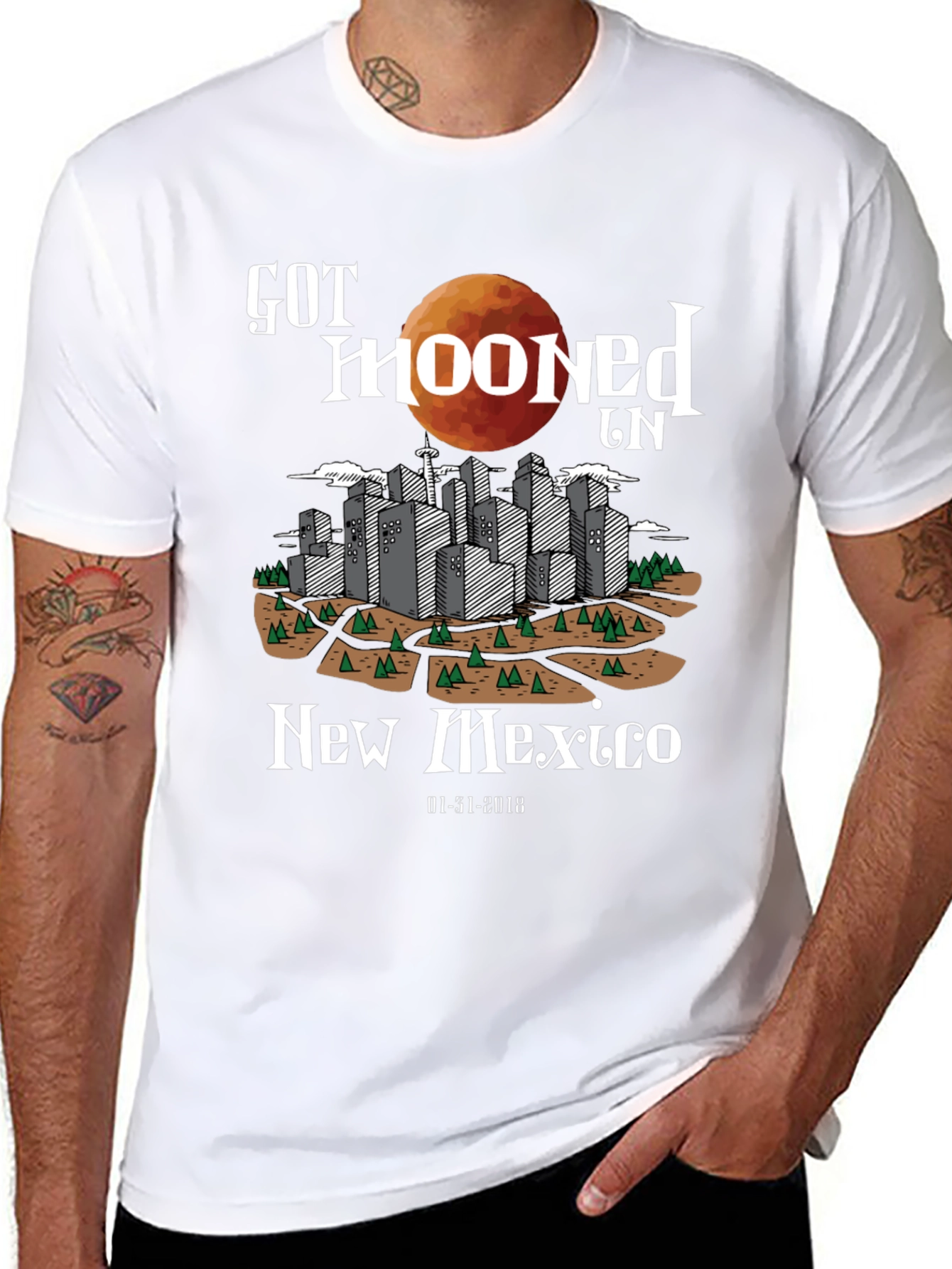 Got Mooned in New Mexico T-Shirt