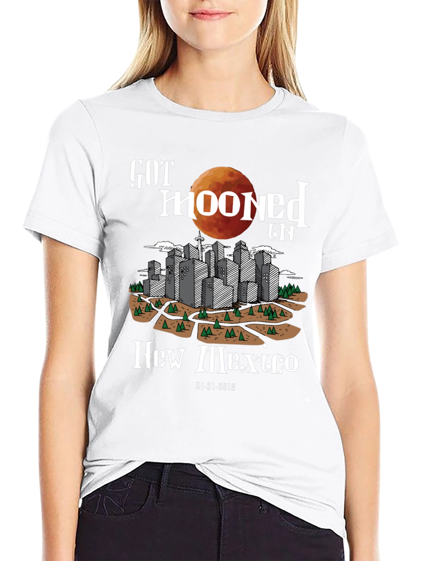 Got Mooned in New Mexico T-Shirt