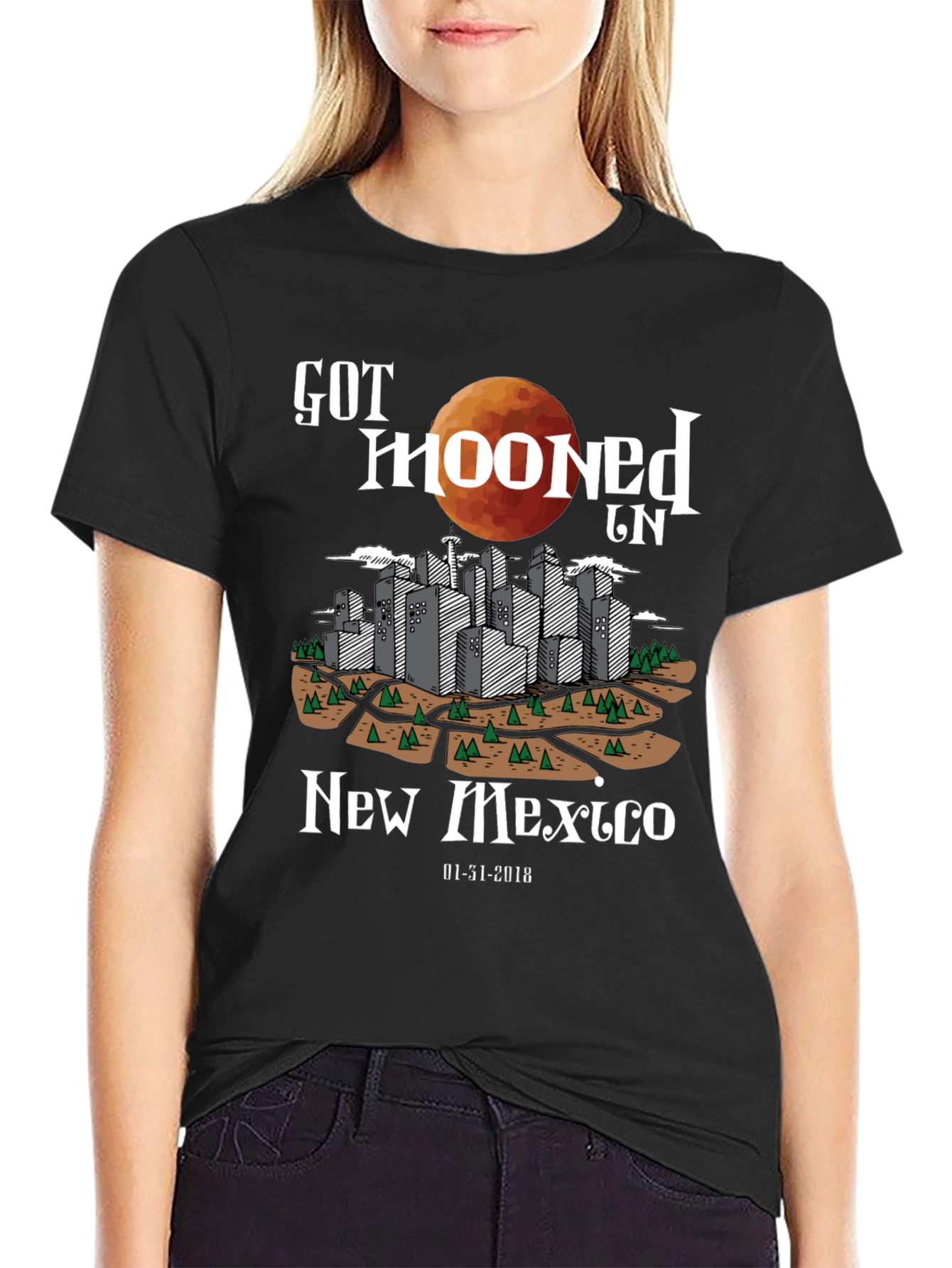 Got Mooned in New Mexico T-Shirt