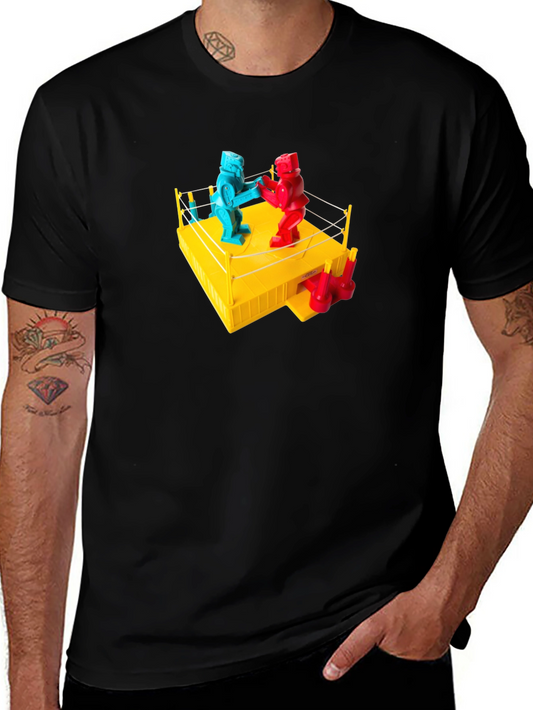 Retro Robot Boxing T-Shirt